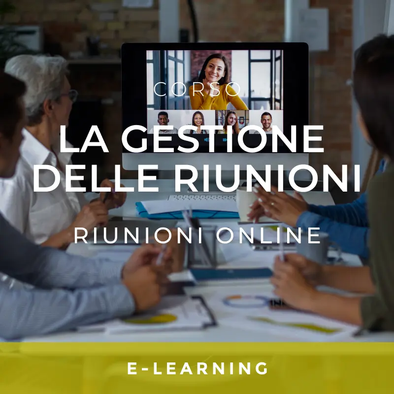 Corso e-learning_La Gestione delle Riunioni – riunioni online