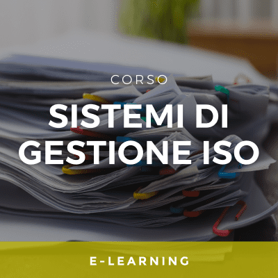 Corso e-learning_Sistemi di gestione iso